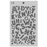 Ciao Bella Stencil, Lunibloom Stencil Mix 5"X8"– Triple Layer Set (3 Unique Designs)