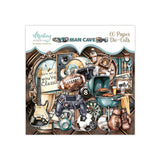 Mintay Papers, Embellishment, Paper Die Cuts - Man Cave