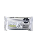 Hearty Soft Clay, Mixed Media - White