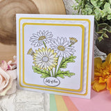 Hunkydory Crafts Paper, PRISM Colouring Pad of Flowers