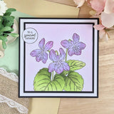 Hunkydory Crafts Paper, PRISM Colouring Pad of Flowers