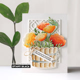 Penny Black Stamp & Die, Blooming Barrel - Bundle