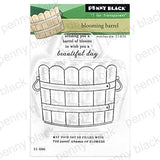 Penny Black Stamp & Die, Blooming Barrel - Bundle
