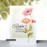 Penny Black Stamp, Poppy Promise
