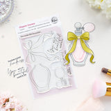 PinkFresh Studio Stamp - Elegant Essence