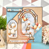 Hunkydory Crafts Paper, Happy Birthday Silly Goose! Luxury Topper Set