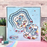 Hunkydory Crafts Paper, Tiny Toes Luxury Topper Set