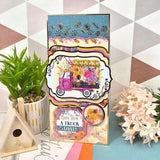 Hunkydory Crafts Paper, Truck Load of Love Luxury Topper Set