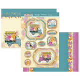 Hunkydory Crafts Paper, Truck Load of Love Luxury Topper Set