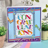 Hunkydory Crafts Paper, Yay Congratulations! Luxury Topper Set