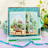 Hunkydory Crafts Paper, Floral Waterfalls Speciality Pocket Pad