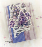 Paper Rose Embellishment, Merry Christmas Sentiment Sheets