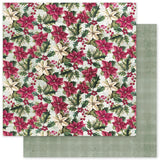 Paper Rose Paper, Christmas Holly    Mutilple Patterns