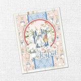 Paper Rose Embellishment, Primrose Garden Easter 6 x 8" Embossed Die Cuts