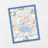 Paper Rose Embellishment, Primrose Garden Easter 6 x 8" Embossed Die Cuts