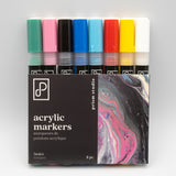 Prism Ink, Acrylic Paint Markers, Basics, 8pc