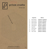 Prism Studio Die - Nesting Hexagons