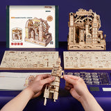 ROKR 3D Wooden Puzzle, Marble Travel - London