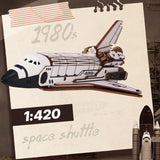 ROKR 3D Wooden Puzzle, Mechanical Gears - Space Shuttle