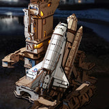 ROKR 3D Wooden Puzzle, Mechanical Gears - Space Shuttle