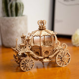 Rolife 3D Wooden Puzzle, Pumpkin Carriage