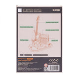 Rolife 3D Wooden Puzzle, Electric Guitar