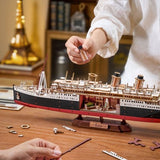 Rolife 3D Wooden Puzzle, 1912 Eternal Atlantic Voyager