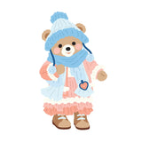 Spellbinders Die, Bundled Up Winter Bear Etched Dies by Frank Garcia