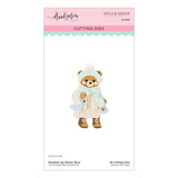Spellbinders Die, Bundled Up Winter Bear Etched Dies by Frank Garcia