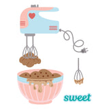 Spellbinders Die, Magic Mixer by Tina Smith