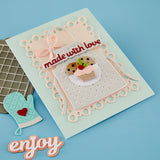Spellbinders Die, Made With Love by Tina Smith