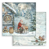 Stamperia Paper, 12X12 Paper Pad, 10 Sheets  - The Owl's House
