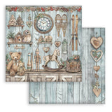 Stamperia Paper, 12X12 Paper Pad, 10 Sheets  - The Owl's House