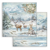 Stamperia Paper, 12X12 Paper Pad, 10 Sheets  - The Owl's House