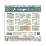 Stamperia Paper, 12X12 Paper Pad, 10 Sheets, Backgrounds - White Christmas