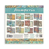 Stamperia Paper 8”x8”, 10 Double Sided Backgrounds Sheets - Furry Friends 2