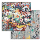 Stamperia Paper 8”x8”, 10 Double Sided Backgrounds Sheets - Furry Friends 2