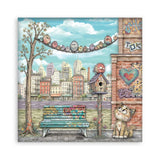 Stamperia Paper, 12”x12”, 22 Single Sided Printed Paper Sheets - Furry Friends 2