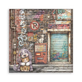 Stamperia Paper, 12”x12”, 22 Single Sided Printed Paper Sheets - Furry Friends 2