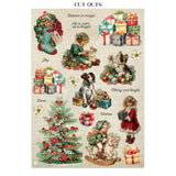 Stamperia Paper, Printed Art Junk Journal - Classic Christmas