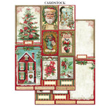 Stamperia Paper, Printed Art Junk Journal - Classic Christmas