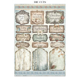 Stamperia Paper, Printed Art Junk Journal - White Christmas