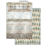 Stamperia Paper, Printed Art Junk Journal - White Christmas