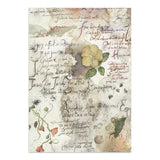 Stamperia Paper, Printed Art Junk Journal - Flowers And Poems