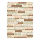 Stamperia Paper, Printed Art Junk Journal - Cozy Family