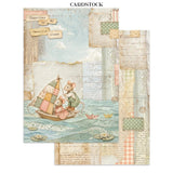 Stamperia Paper, Printed Art Junk Journal - Cozy Family