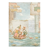 Stamperia Paper, Printed Art Junk Journal - Cozy Family