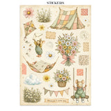Stamperia Paper, Printed Art Junk Journal - Cozy Family