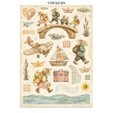 Stamperia Paper, Printed Art Junk Journal - Cozy Family