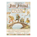 Stamperia Paper, Printed Art Junk Journal - Cozy Family